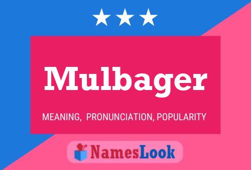 ملصق اسم Mulbager