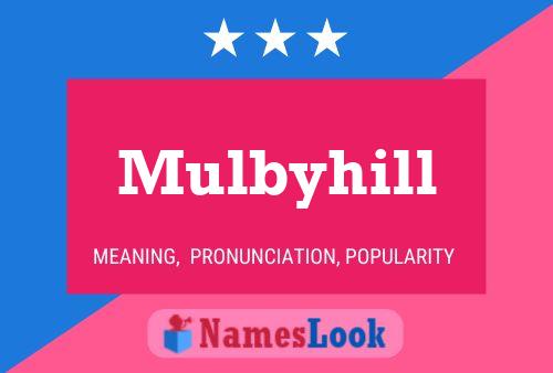 ملصق اسم Mulbyhill