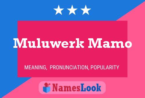 ملصق اسم Muluwerk Mamo