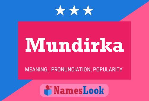 ملصق اسم Mundirka