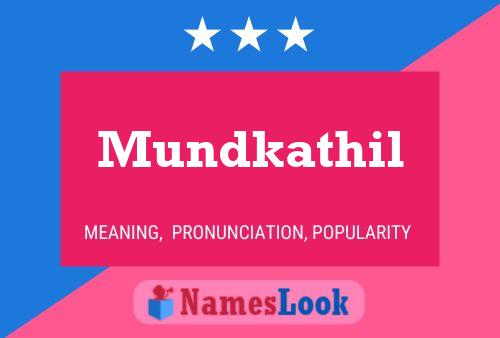 ملصق اسم Mundkathil