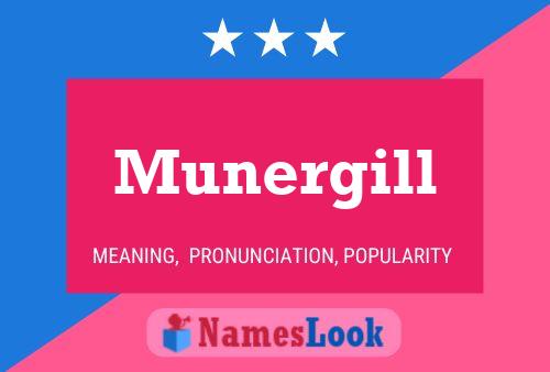 ملصق اسم Munergill