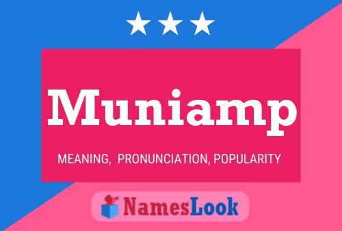 ملصق اسم Muniamp