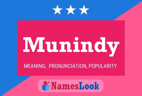 ملصق اسم Munindy