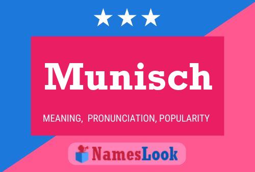 ملصق اسم Munisch