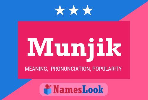 ملصق اسم Munjik