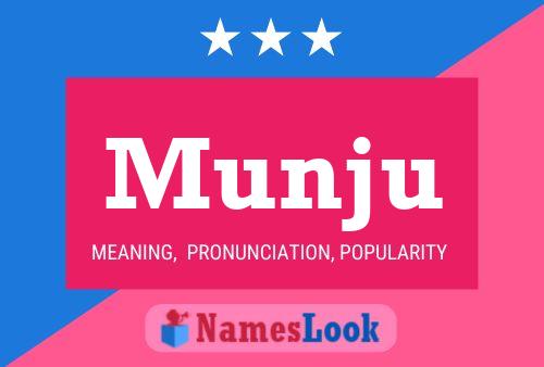 ملصق اسم Munju