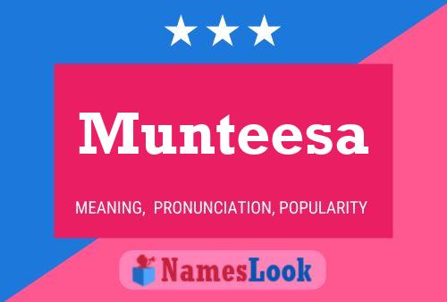 ملصق اسم Munteesa