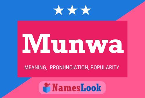 ملصق اسم Munwa