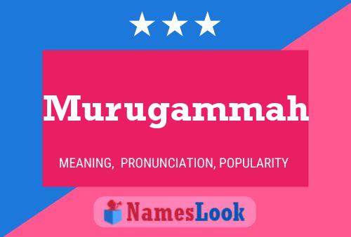 ملصق اسم Murugammah