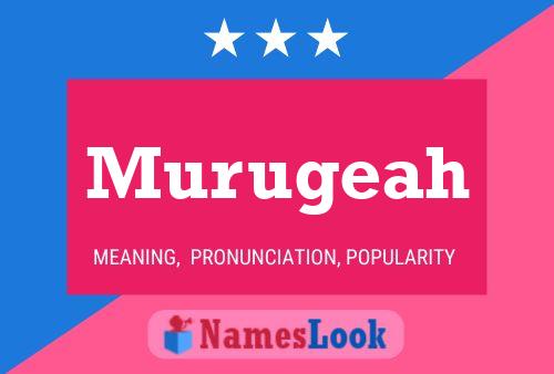 ملصق اسم Murugeah