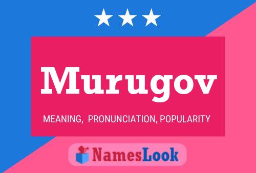 ملصق اسم Murugov