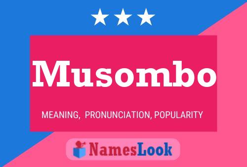 ملصق اسم Musombo