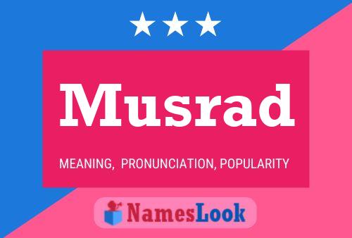 ملصق اسم Musrad