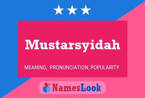 ملصق اسم Mustarsyidah