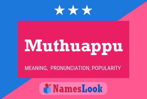 ملصق اسم Muthuappu