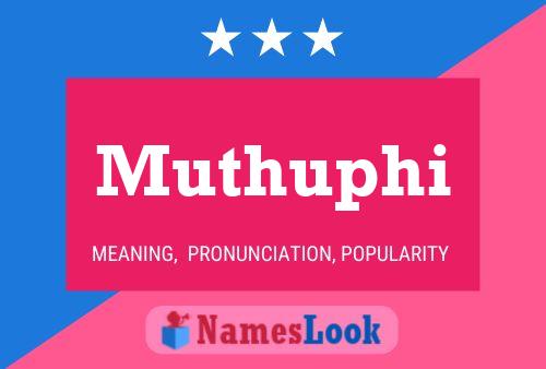 ملصق اسم Muthuphi