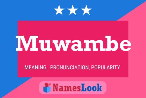 ملصق اسم Muwambe