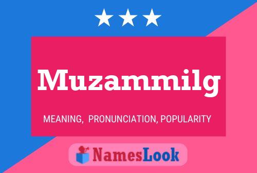 ملصق اسم Muzammilg