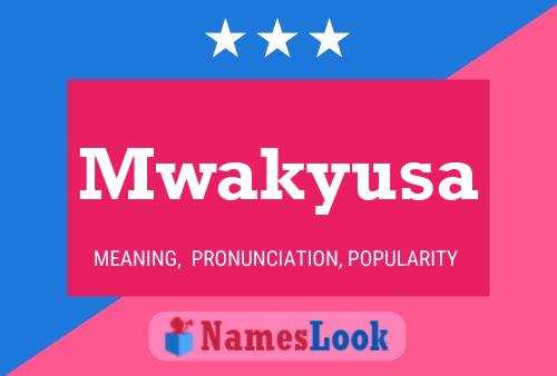 ملصق اسم Mwakyusa