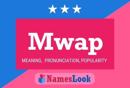 ملصق اسم Mwap