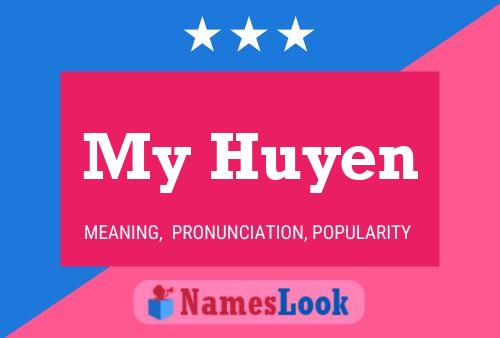 ملصق اسم My Huyen