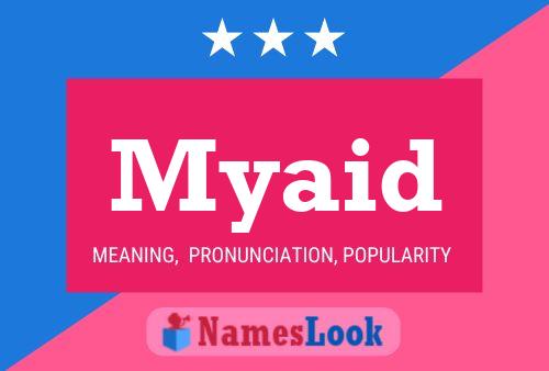 ملصق اسم Myaid