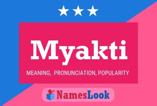 ملصق اسم Myakti