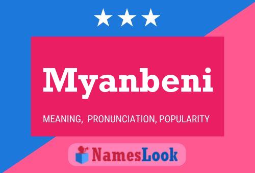 ملصق اسم Myanbeni