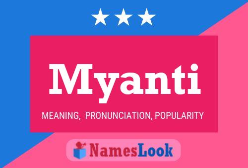 ملصق اسم Myanti