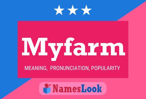 ملصق اسم Myfarm