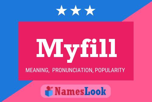 ملصق اسم Myfill