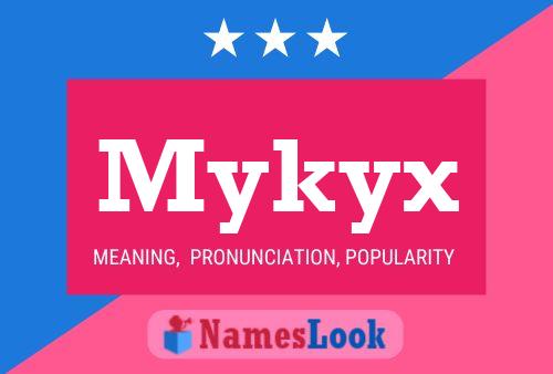 ملصق اسم Mykyx