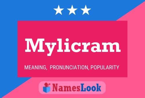 ملصق اسم Mylicram