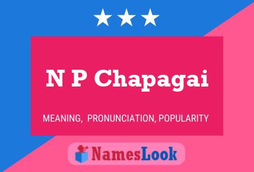 ملصق اسم N P Chapagai