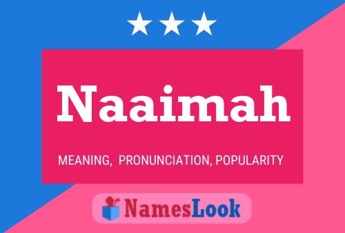 ملصق اسم Naaimah