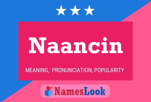 ملصق اسم Naancin