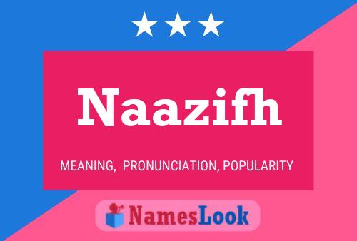 ملصق اسم Naazifh