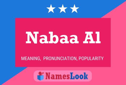 ملصق اسم Nabaa Al