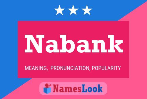 ملصق اسم Nabank