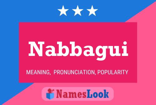 ملصق اسم Nabbagui