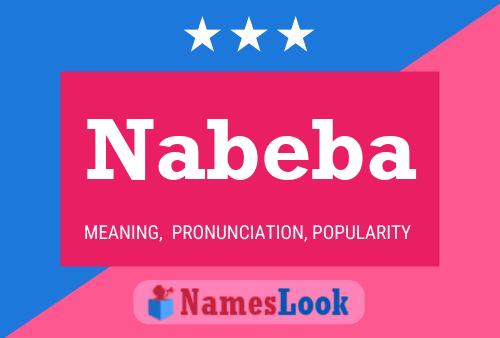 ملصق اسم Nabeba