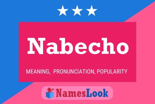 ملصق اسم Nabecho