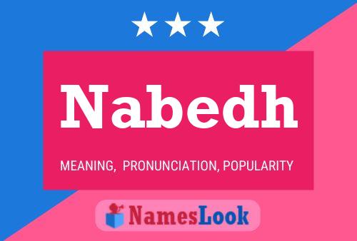 ملصق اسم Nabedh