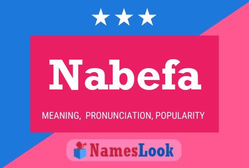 ملصق اسم Nabefa