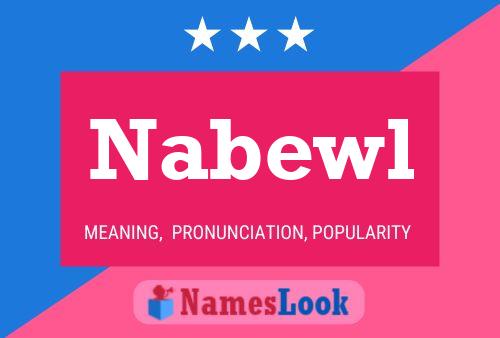 ملصق اسم Nabewl