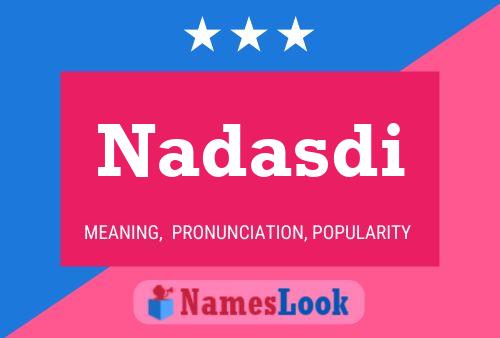 ملصق اسم Nadasdi