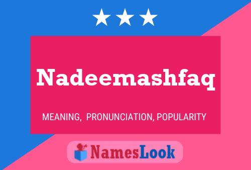 ملصق اسم Nadeemashfaq