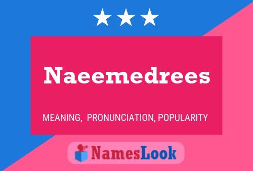 ملصق اسم Naeemedrees