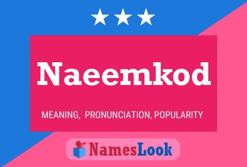 ملصق اسم Naeemkod